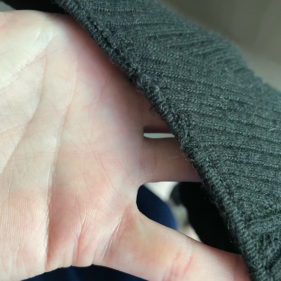 French Connection Basic Bodycon Sweater Midi Dress with Woven Detailing - Picture 7 of 7